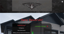 Desktop Screenshot of hometownheroproject.com
